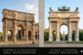 Milano e Roma: il segreto storico che lega l'Arco della pace e l'Arco di Costantino