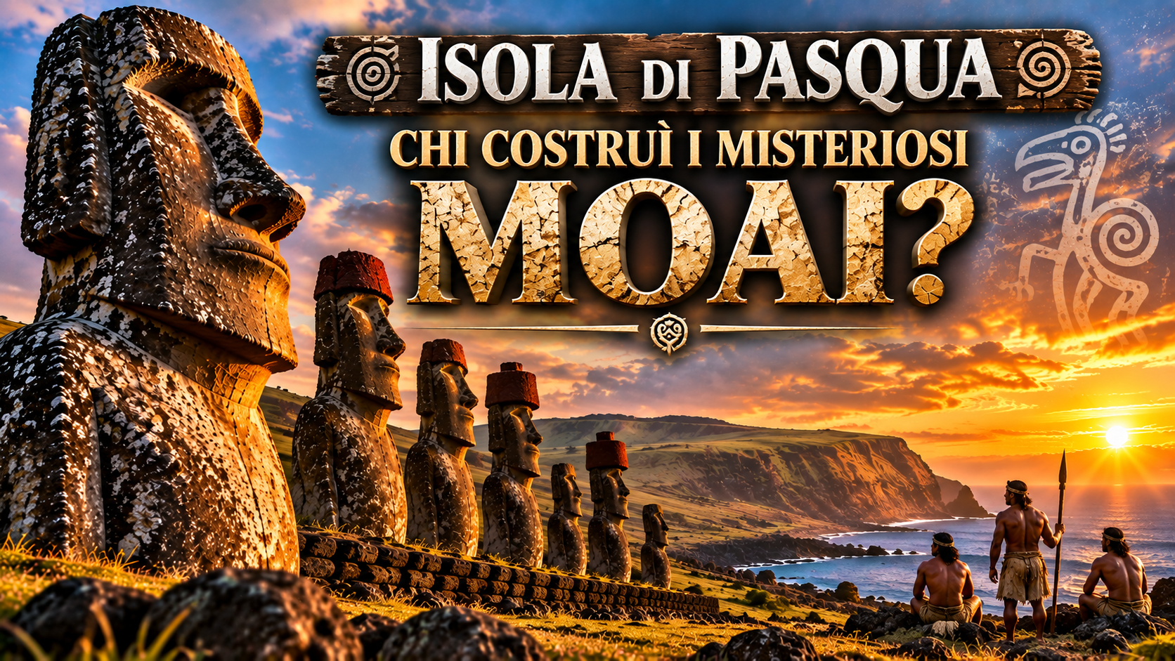 immagine ai su isola di pasqua chi costruì i moai - epochedistoria